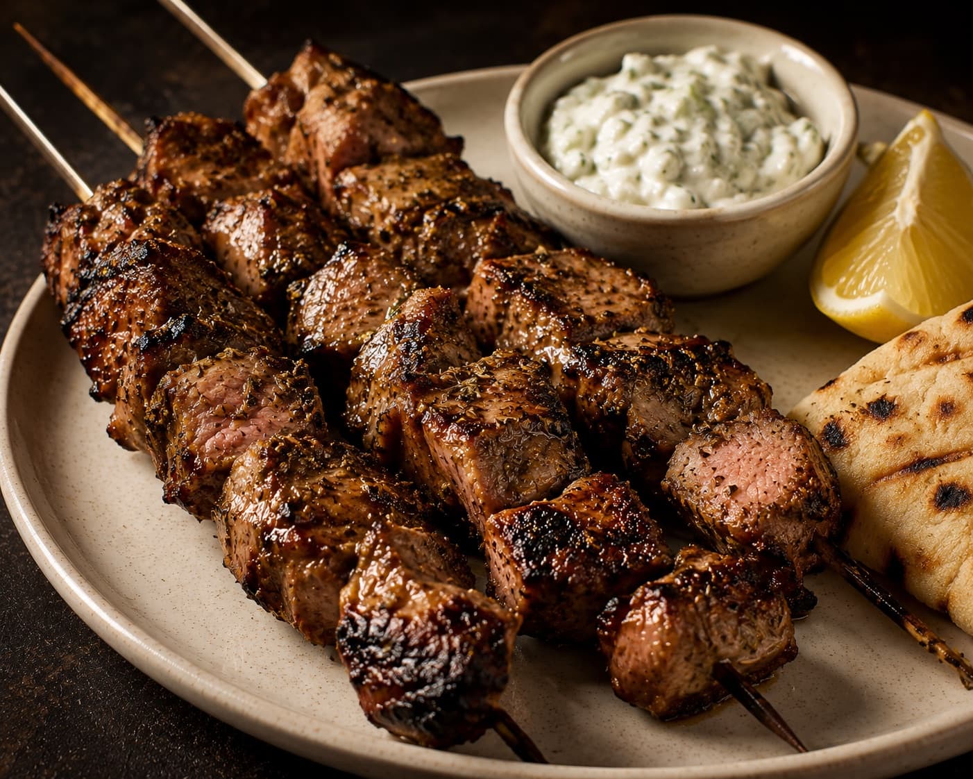 Steak Souvlaki