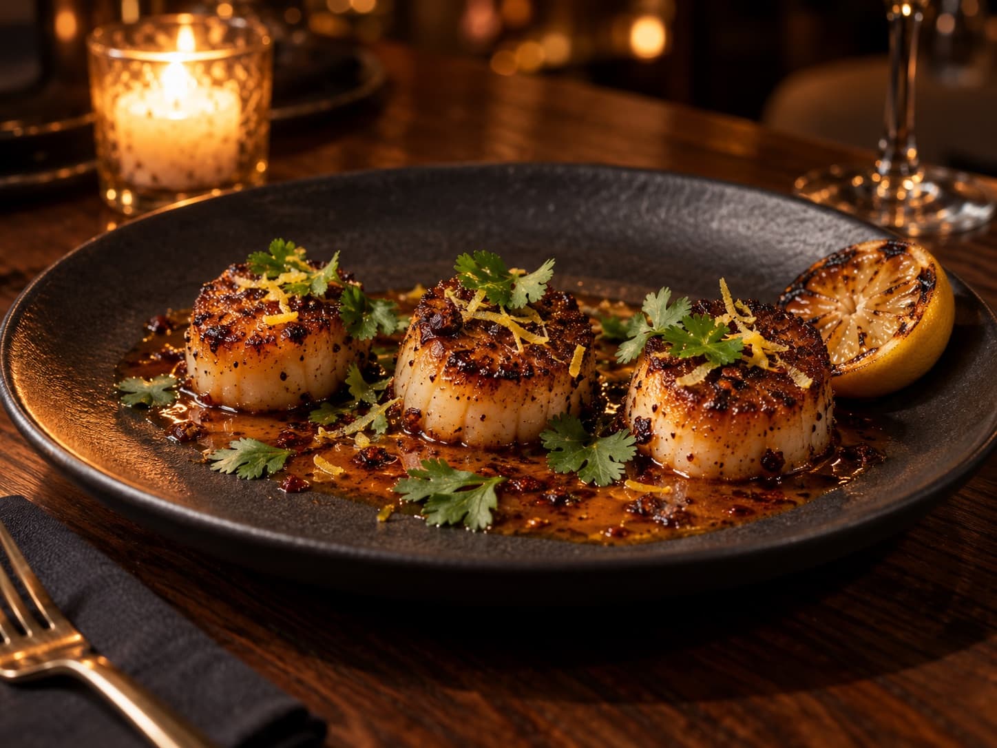 O&O Ember Citrus Scallops
