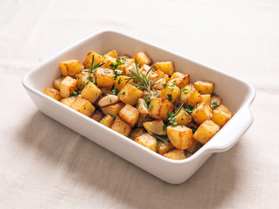 Roasted Breakfast Potatoes, Olive & Oregano catering
