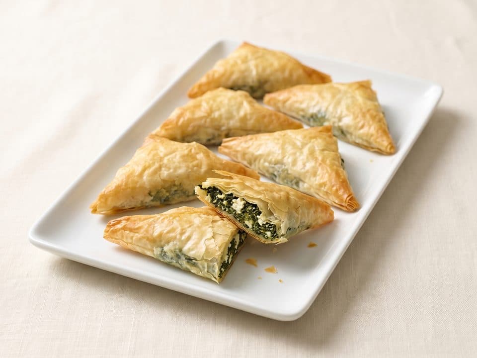 Spanakopita, Olive & Oregano catering